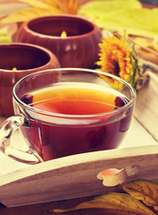 autumn tea (toning)