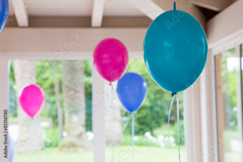 Cornice 35mm FRAMO 47x32 Cm - Vetro Antiriflesso Infrangibile, Design Azzurro Sfocato