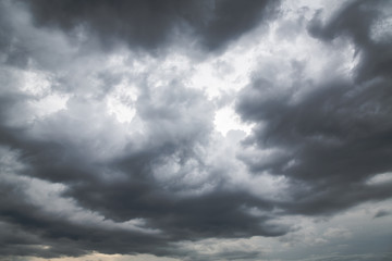 Storm clouds before rain