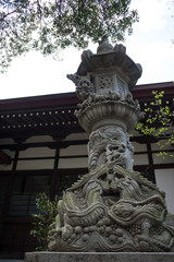 Obraz premium Temple in Komae, Tokyo, Japan