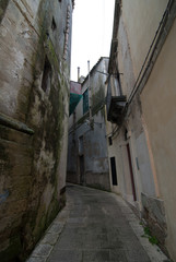Fototapeta na wymiar Alley in Ragusa Ibla, Sicily, Italy