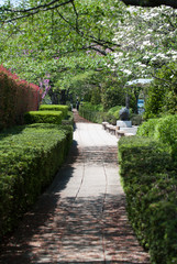 Walkway in Tokyo, Japan