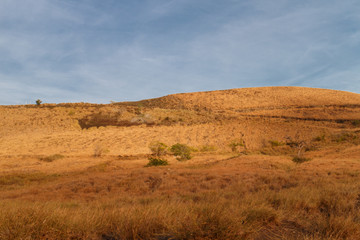 Summer Landscape view from Masaya, Nicaragua