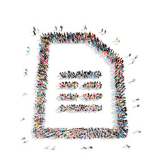 people in the shape of  page.