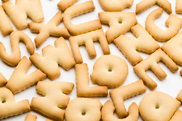 Pile of text cookie