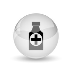 Pills bottle  icon