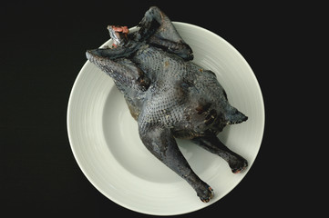 black chicken