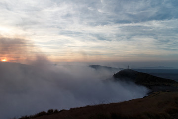 Fototapeta na wymiar Volcan Masaya view at sunshine