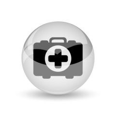 Obraz premium Medical bag icon
