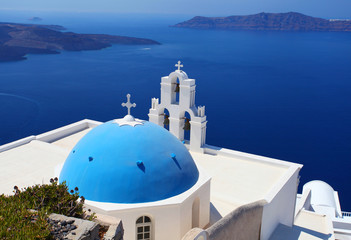 Santorini in Greece