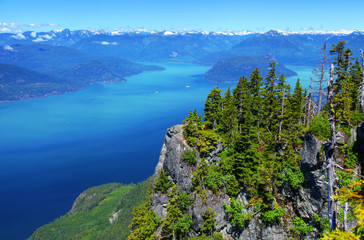 Howe Sound in British Columbia, Canada