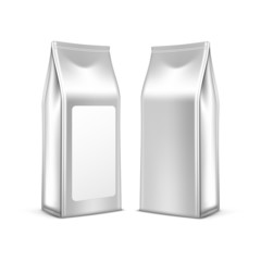 Vector Coffee Tea Packaging Package Bag Isolated