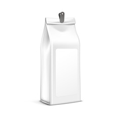 Vector Coffee Tea Packaging Package Bag Isolated