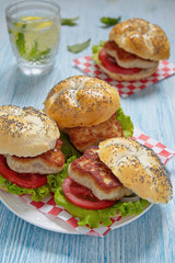 Chicken burger