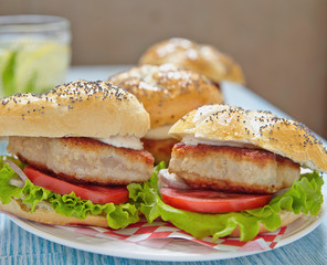 Chicken burger