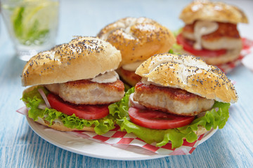 Chicken burger