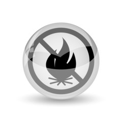 Fire forbidden icon
