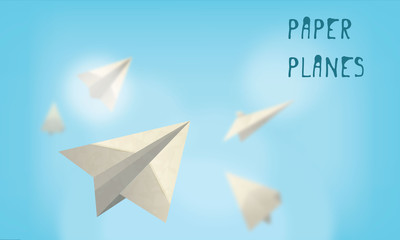 самолетики в небе