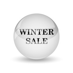 Winter sale icon