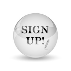 Sign up icon