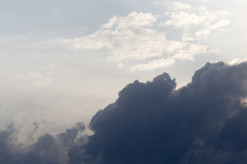 storm clouds in the sky