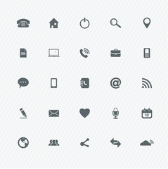Universal Outline Icons For Web and Mobile