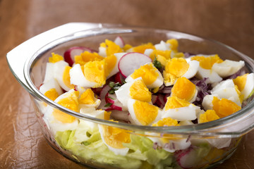 Fresh mixed salad