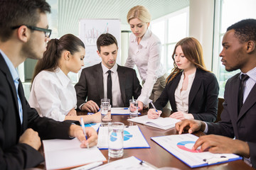 Fototapeta premium Business conference