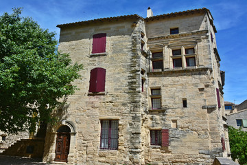 Uzes Ville France