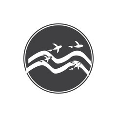 Flying fish icon