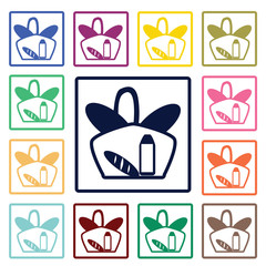 Picnic basket icon