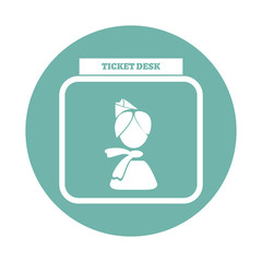 Ticket office icon