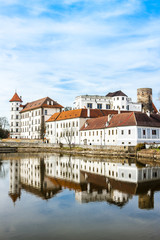 Fototapeta na wymiar castle and palace of Jindrichuv Hradec, Czech Republic