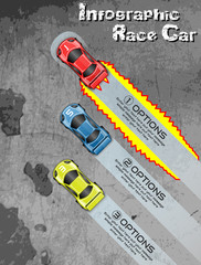 INFOGRAPHIC RACE CAR TUNING