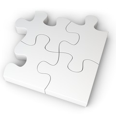 3d Jigsaw Puzzle Concept