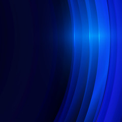 Vector illustration of blue abstract background