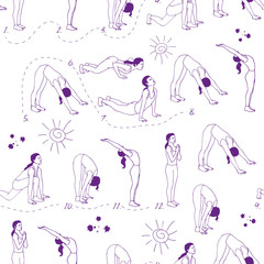 Christmas and New Year card. Lamb rolls sledding from a hill. Winter day with sheep, tree in snow. Merry Christmas and Happy New Year