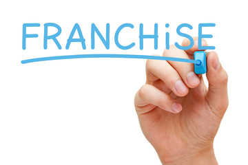 Franchise Blue Marker