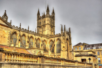 Fototapeta premium The Abbey Church of Saint Peter and Saint Paul in Bath - England