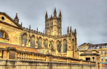 Fototapeta premium The Abbey Church of Saint Peter and Saint Paul in Bath - England