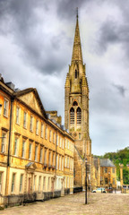 Fototapeta premium St John the Evangelist church in Bath - England