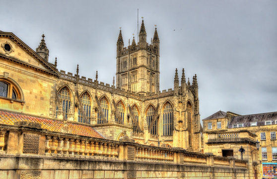 The Abbey Church of Saint Peter and Saint Paul in Bath - England