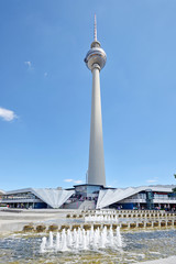 Berlin TV Tower - obrazy, fototapety, plakaty