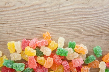 Crédence de cuisine en verre imprimé Bonbons Gummy Bears