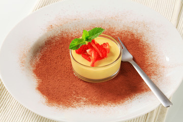 Custard dessert
