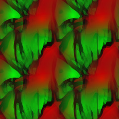 Digitally recreated watercolor flower texture