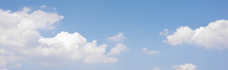 Naklejka na ściany i meble Panorama blue sky