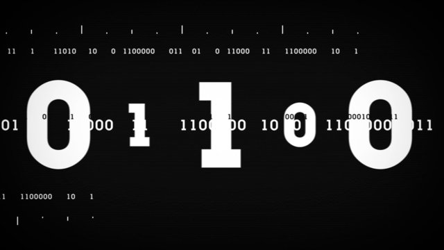 Binary Streams Black