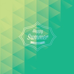 Vector abstract modern polygonal geometric background. Triangula