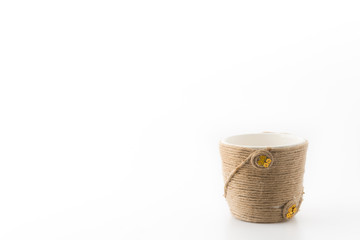 vase isolated on white background